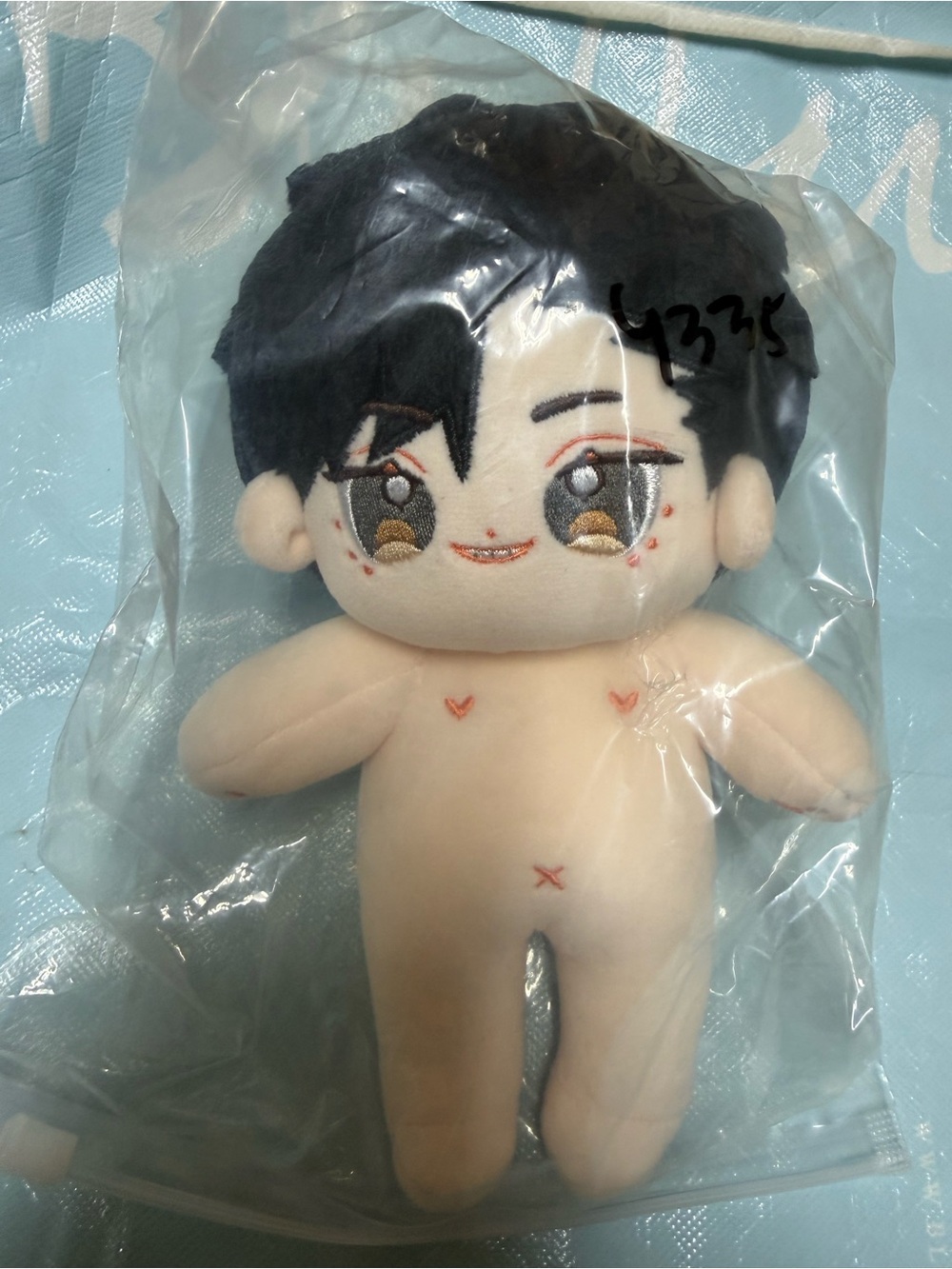 Haikyuu Kuroo 20cm doll fanmade anime plush cotton doll HQ!! Kuroo Tetsurou
